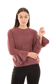 Flared Sleeve Jumper