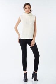 Roll-Neck Jumper Top