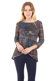 Wrap Round Neck top