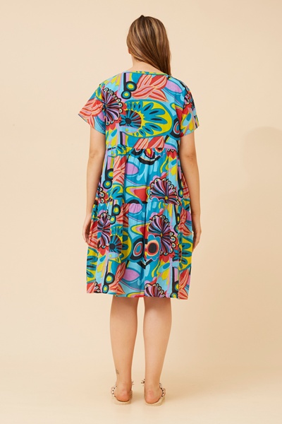 AARNA FLORAL PRINT DRESS
