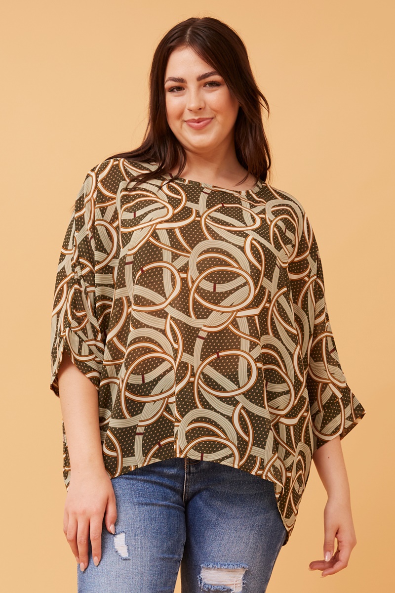 ABBY BATWING SLEEVE TOP