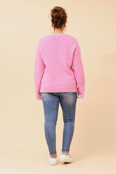 ABILENE WOOL BLEND KNIT PULLOVER