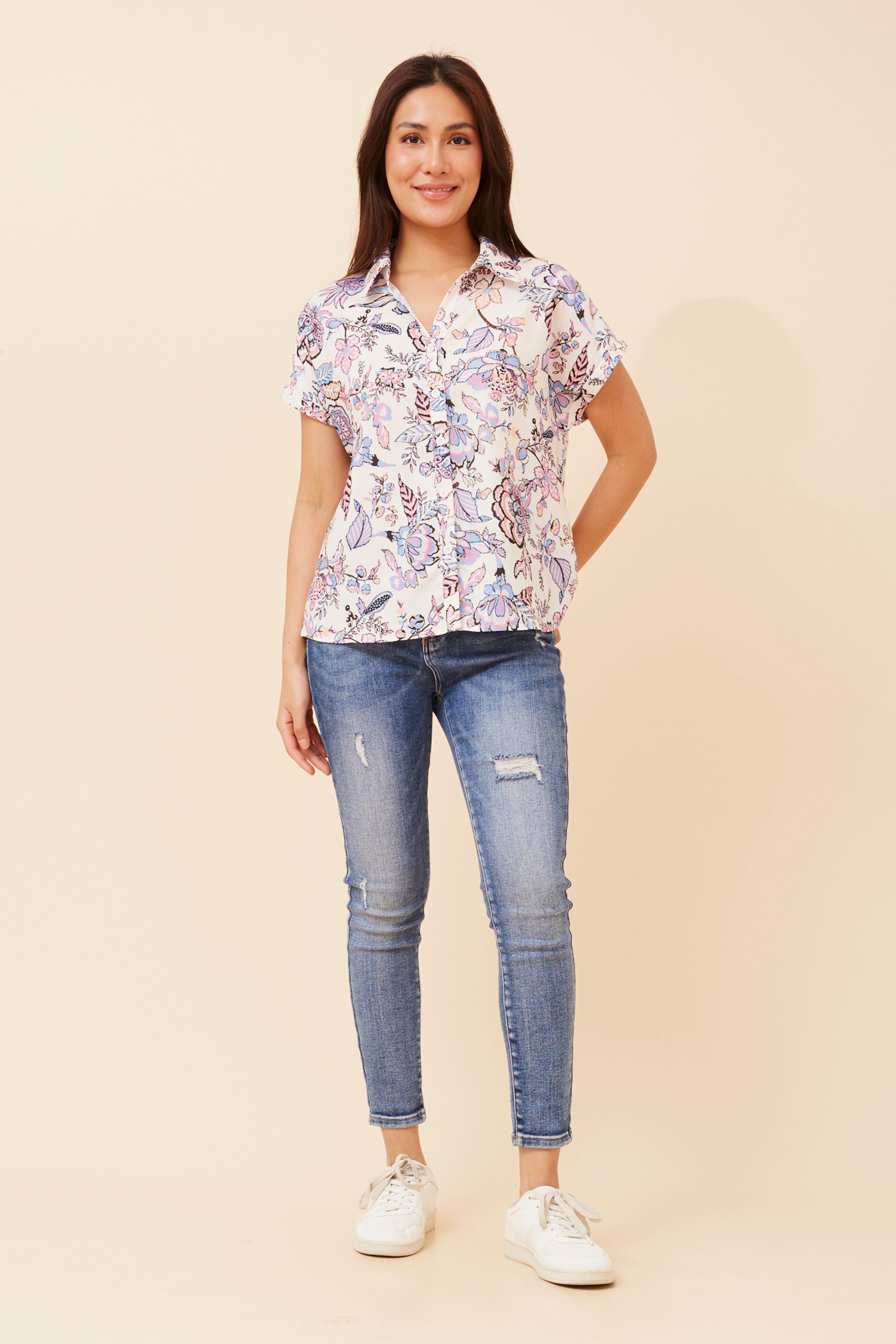 ADRIKA FLORAL SHIRT