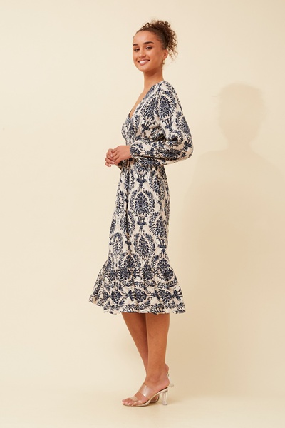 ADVIKA BOHO MIDI DRESS