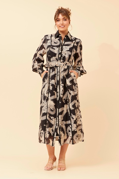 AGATHA FLORAL MAXI DRESS
