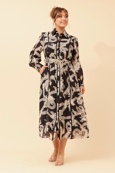 AGATHA FLORAL MAXI DRESS