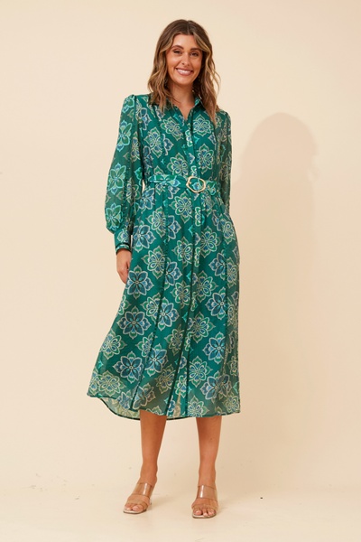 AGATHA FLORAL MAXI DRESS