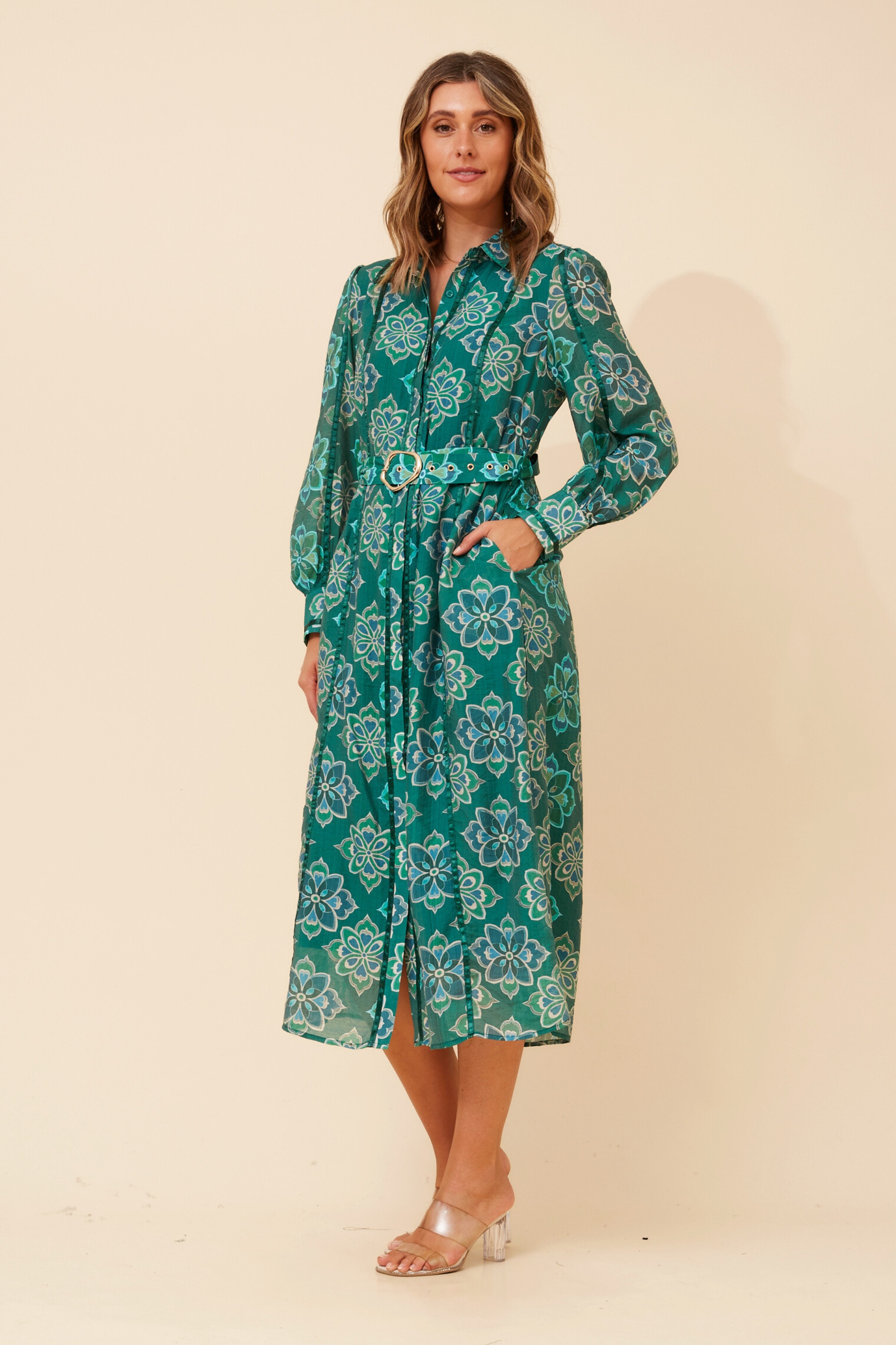 AGATHA FLORAL MAXI DRESS