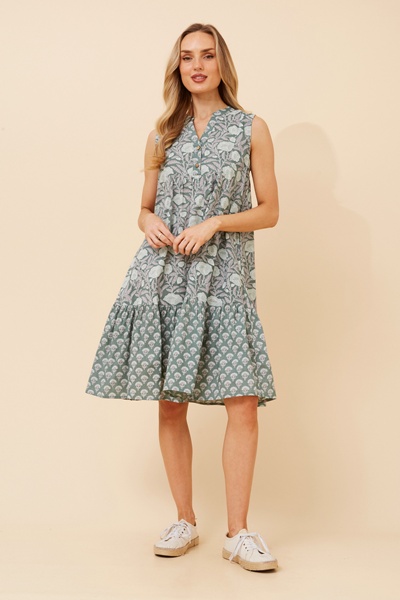AILEEN FLORAL MIDI DRESS