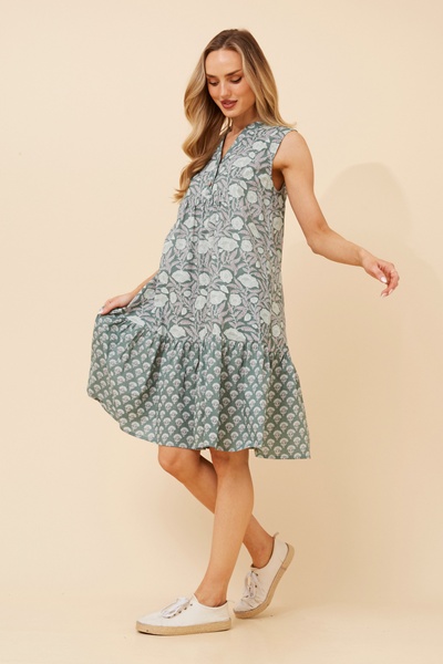 AILEEN FLORAL MIDI DRESS