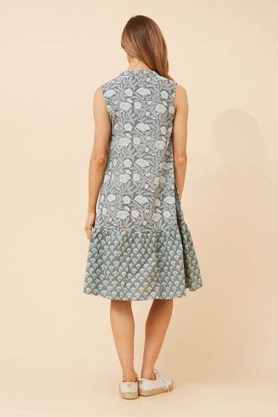 AILEEN FLORAL MIDI DRESS