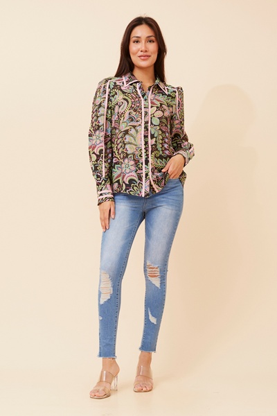 AILSA FLORAL PRINT BLOUSE