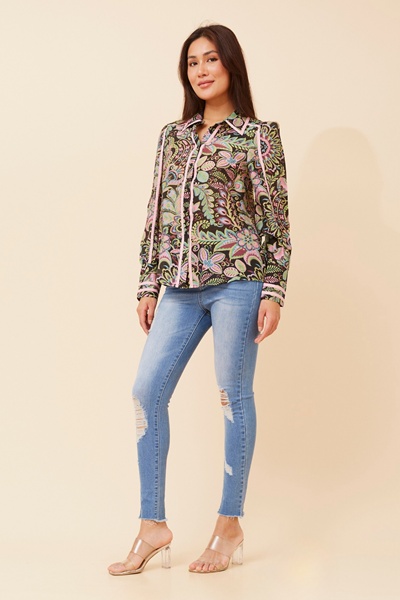 AILSA FLORAL PRINT BLOUSE