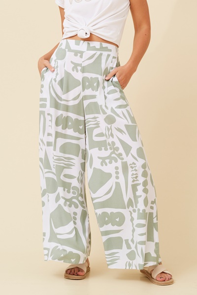 AKARIA WIDE LEG PANTS