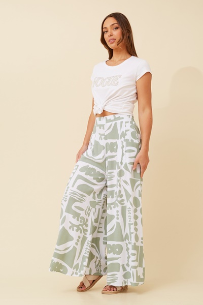 AKARIA WIDE LEG PANTS