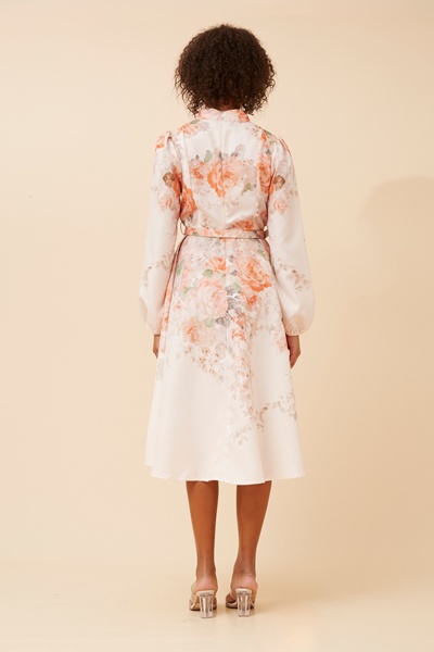 ALIATT FLORAL MIDI DRESS