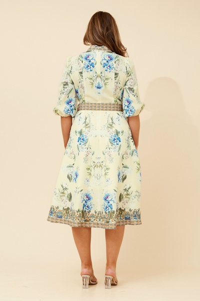 ALIATT FLORAL MIDI DRESS