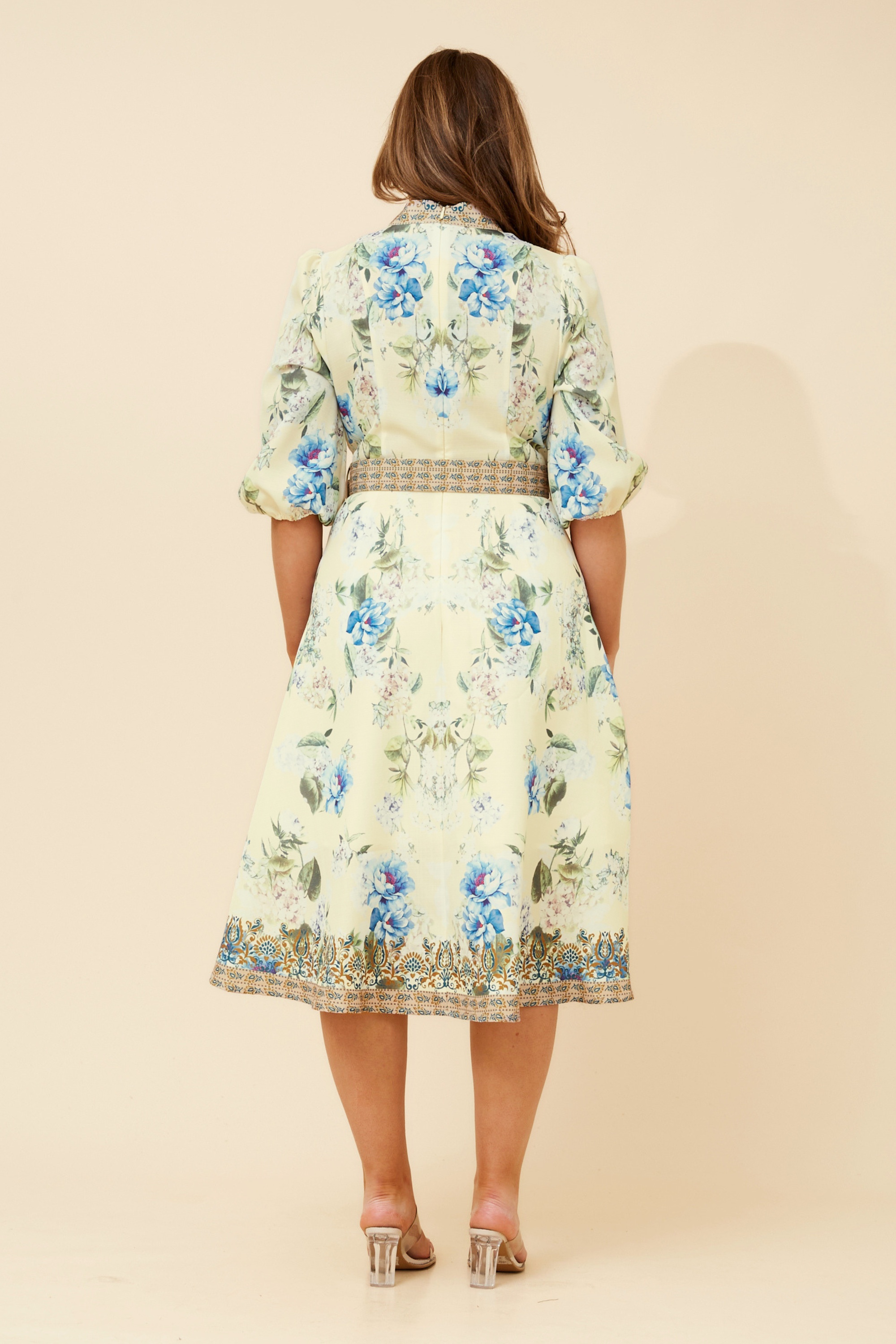 ALIATT FLORAL MIDI DRESS