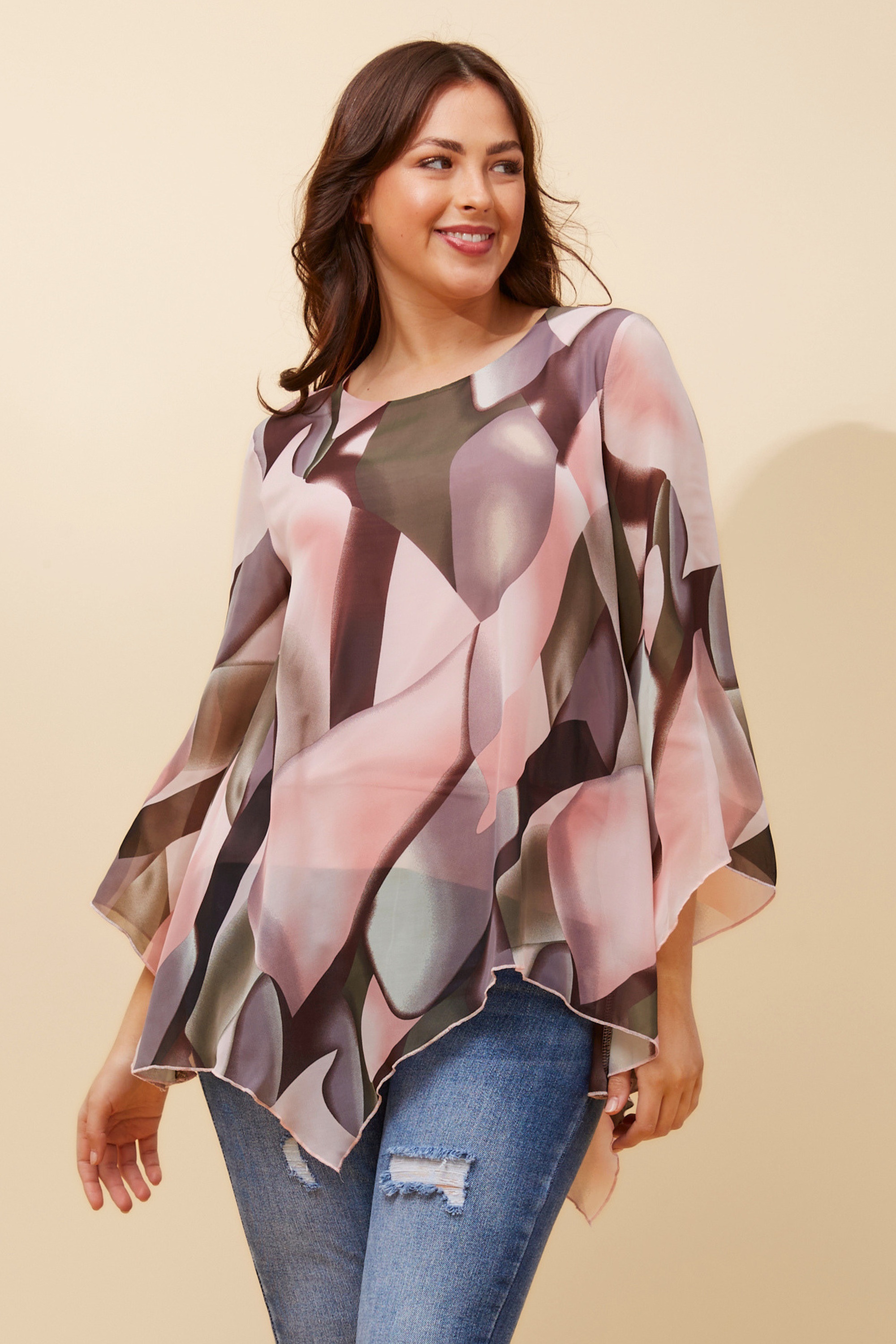 ALISON DOUBLE LAYERED TOP