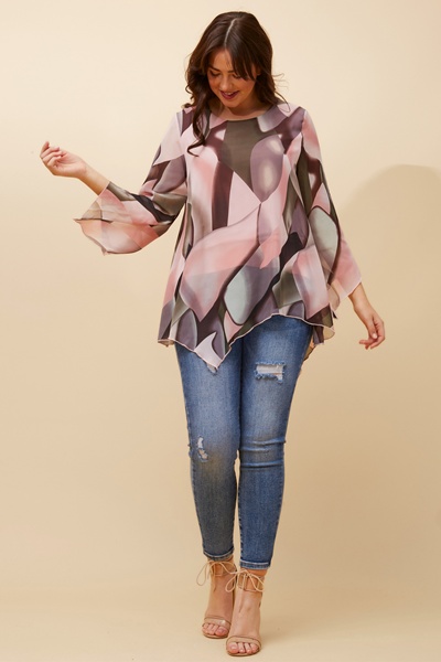 ALISON DOUBLE LAYERED TOP