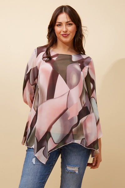 ALISON DOUBLE LAYERED TOP