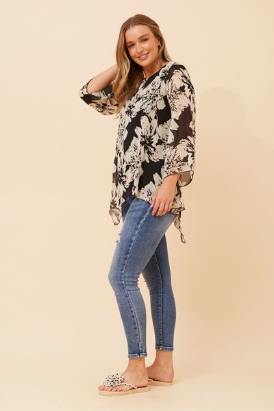 ALISON FLORAL BLOUSE
