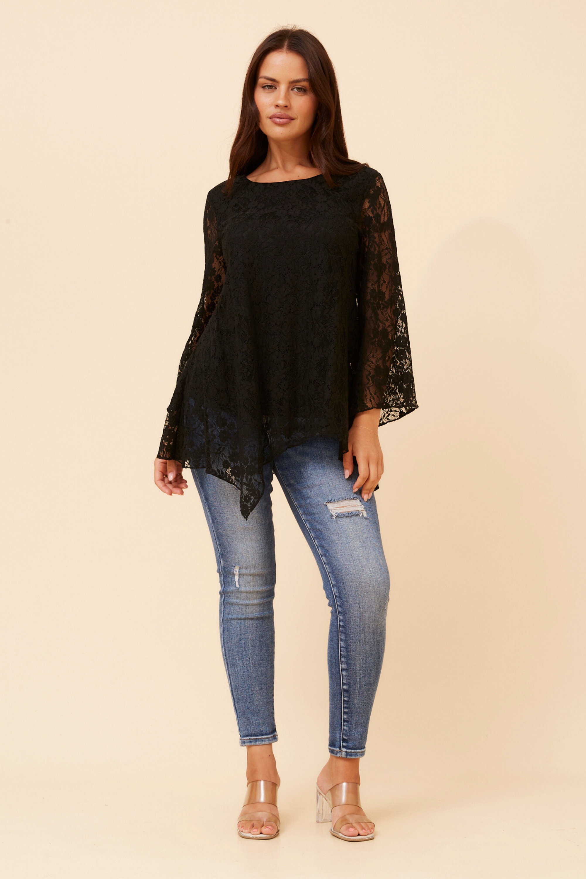 ALISON FLORAL LACE TOP