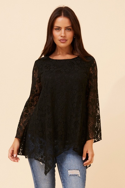 ALISON FLORAL LACE TOP