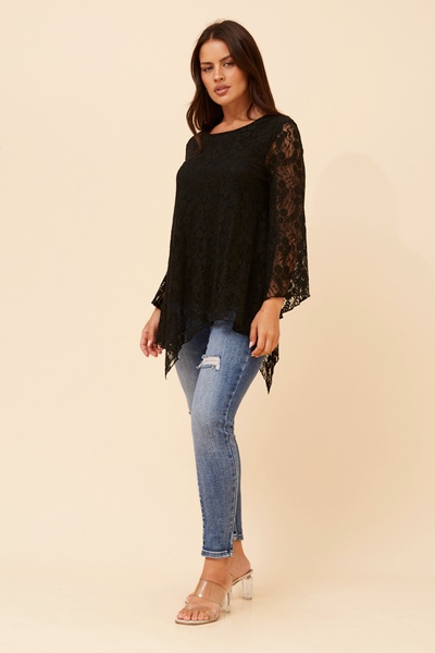 ALISON FLORAL LACE TOP