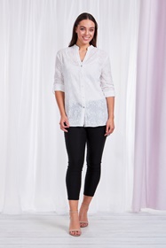 ALL OVER EMBROIDERED SHIRT
