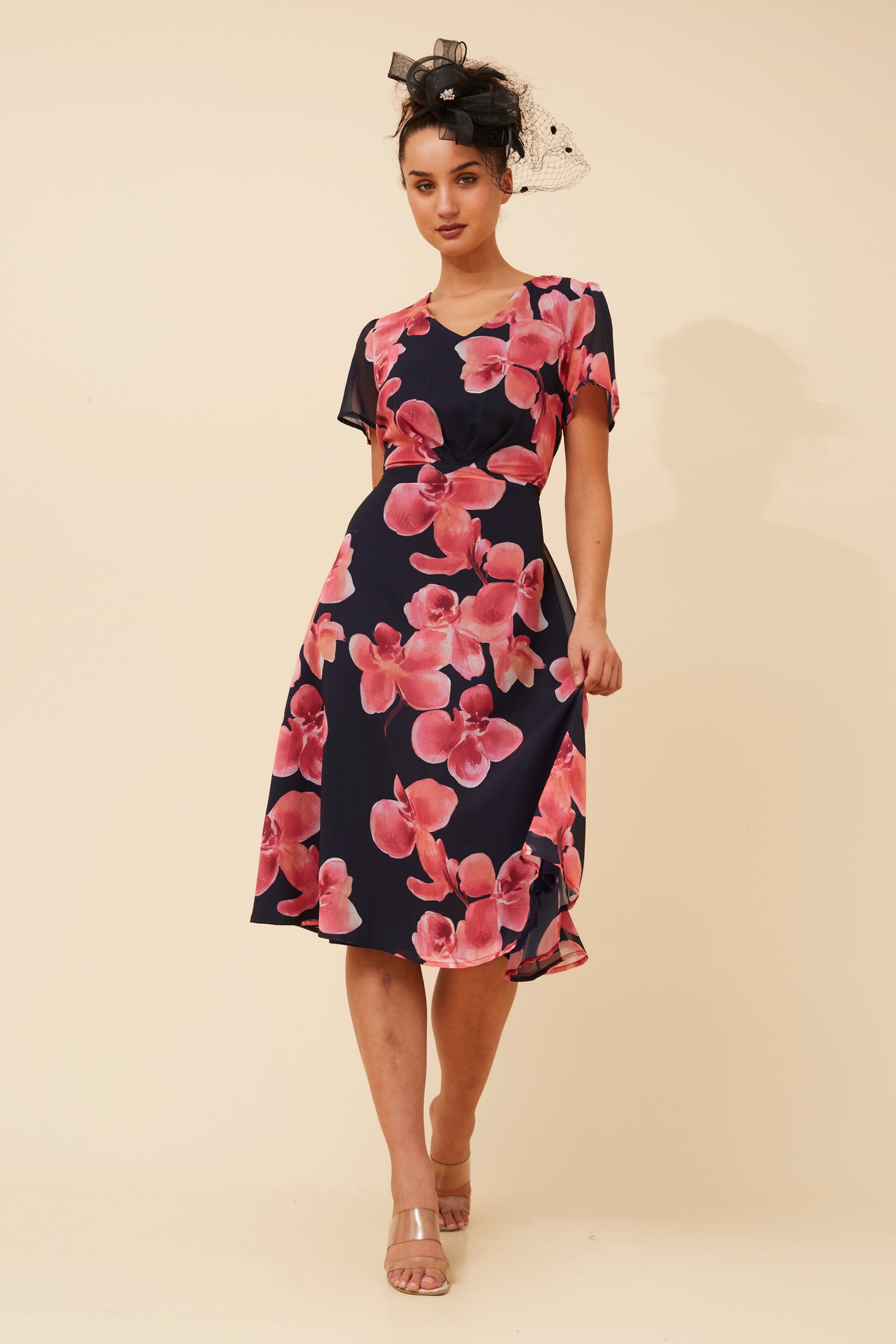 ALONA FLORAL MIDI DRESS
