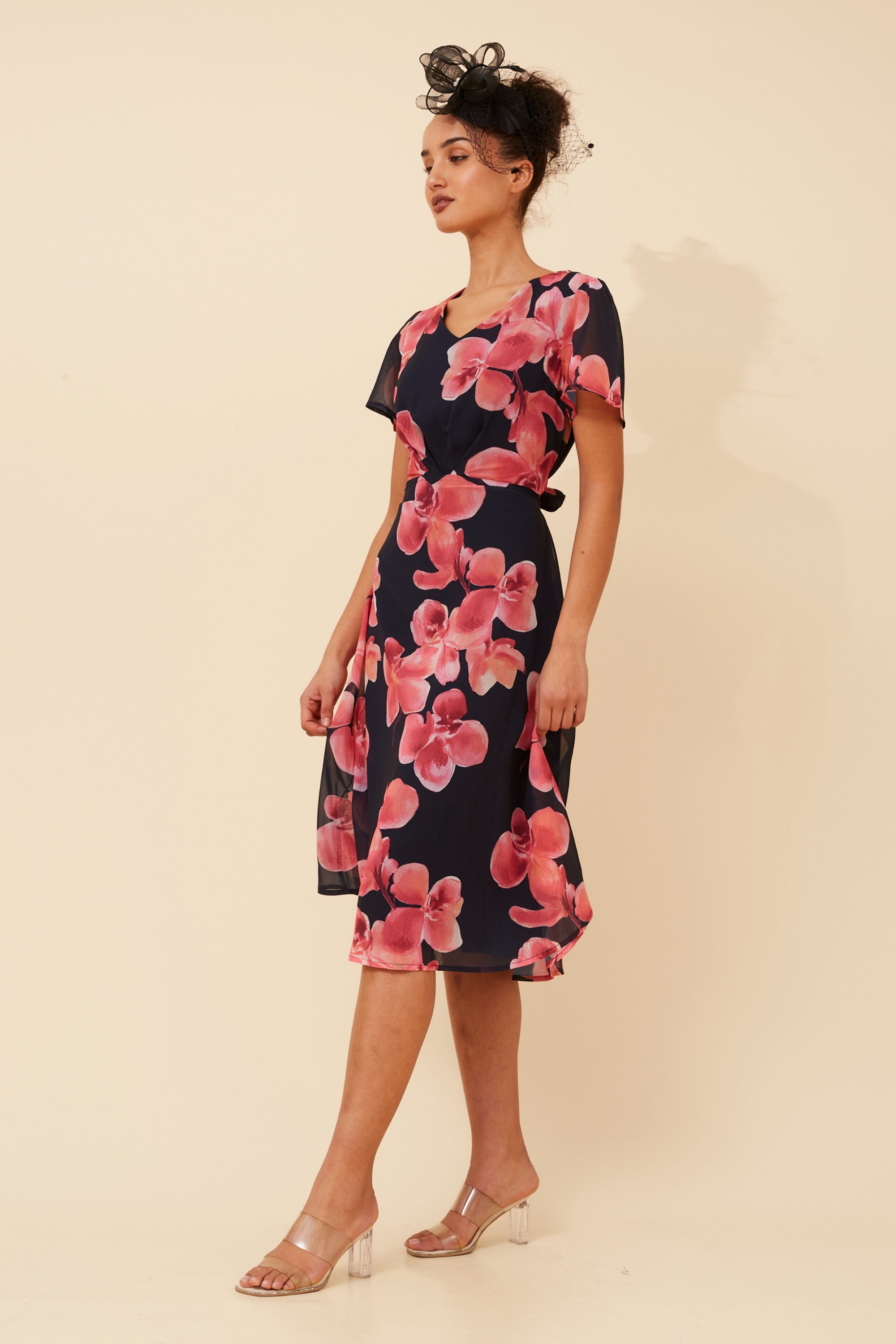 ALONA FLORAL MIDI DRESS