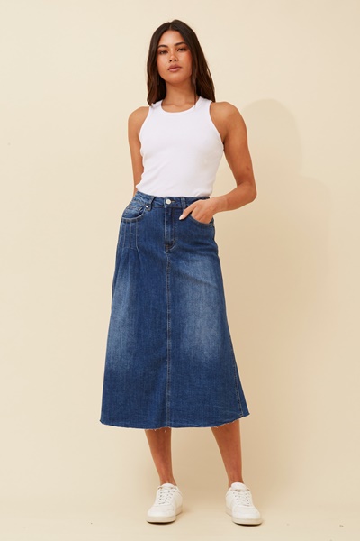 ALZINA DENIM SKIRT