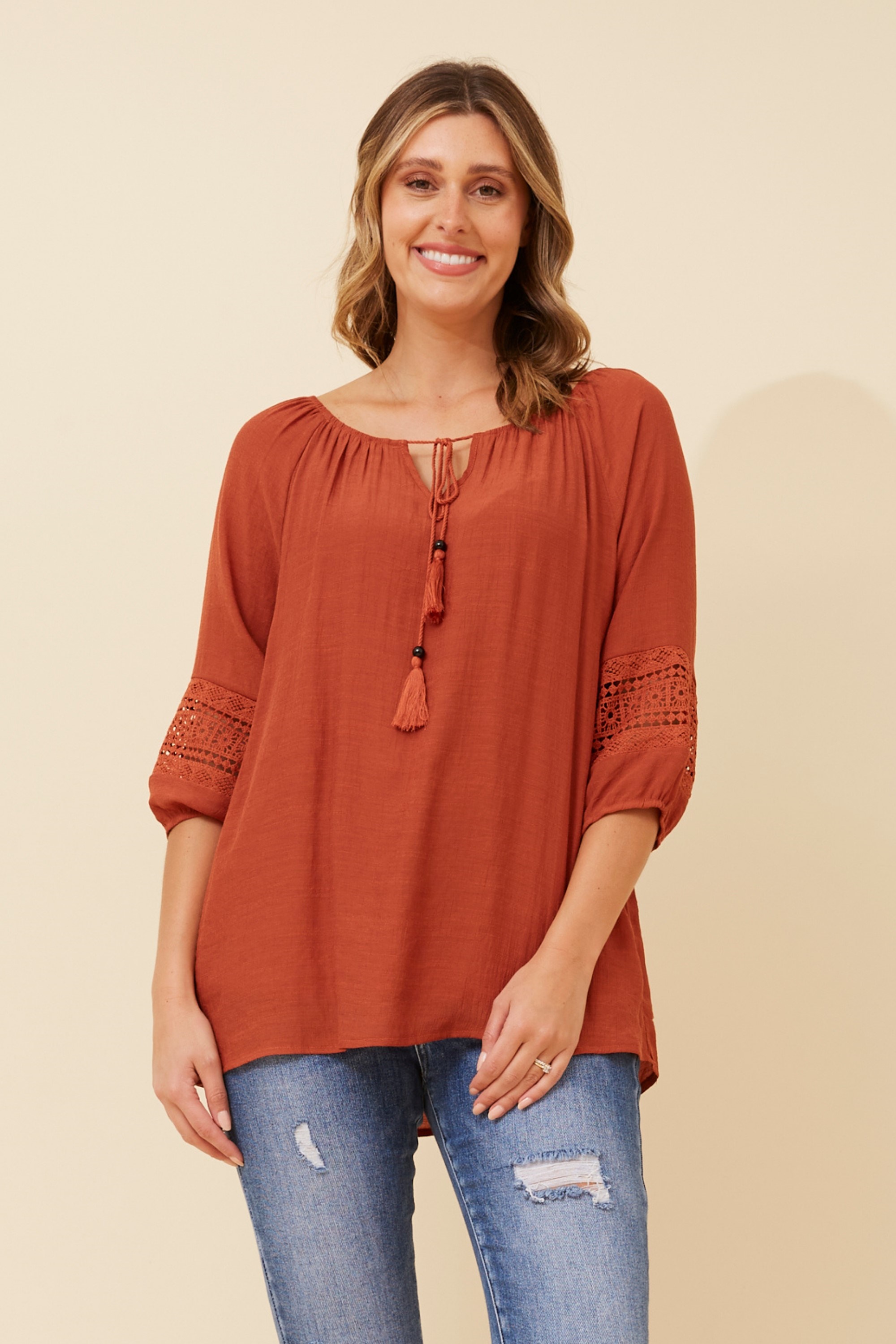 ANDREA PEASANT TOP