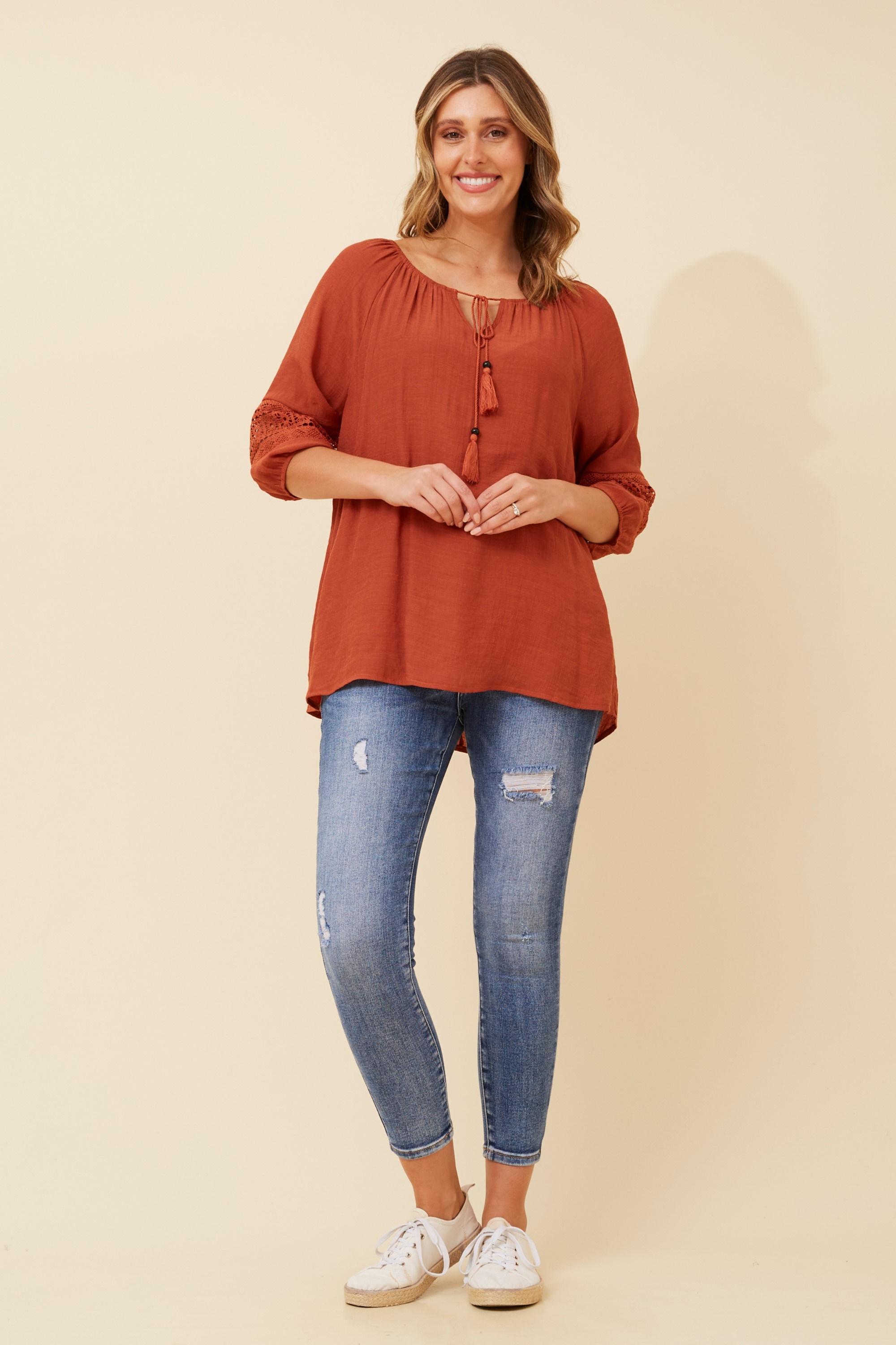 ANDREA PEASANT TOP