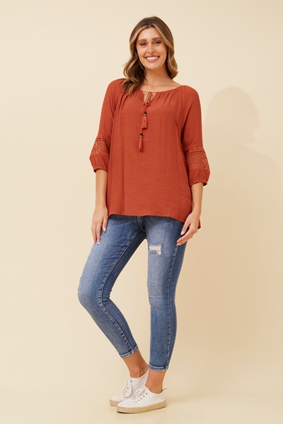 ANDREA PEASANT TOP