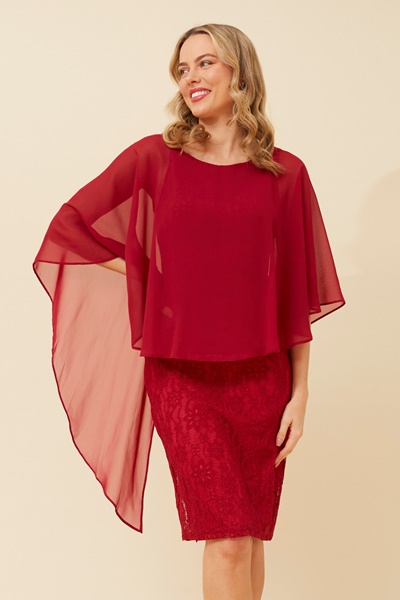 ANGELITA LAYERED LACE DRESS
