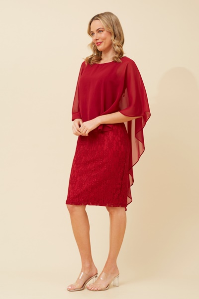 ANGELITA LAYERED LACE DRESS