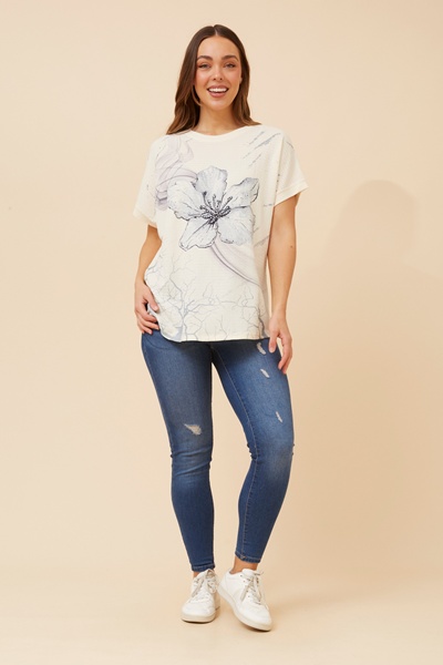 ANIANA DIMANTE DETAIL TOP