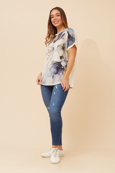 ANIANA DIMANTE DETAIL TOP