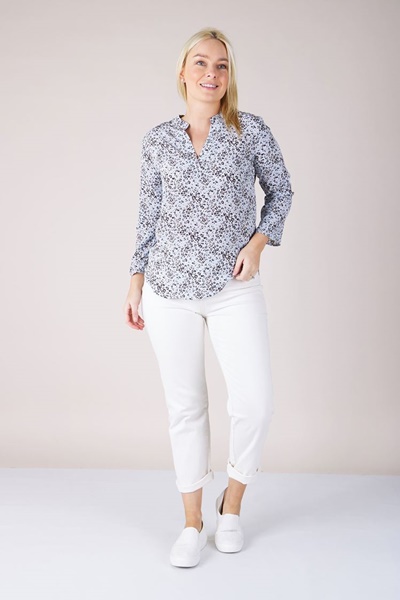 ANIMAL PRINT BLOUSE | FEMME Connection