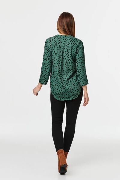 ANIMAL PRINT BLOUSE | FEMME Connection