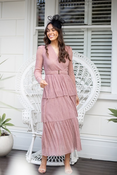 ANTONIA GLITTER MAXI DRESS