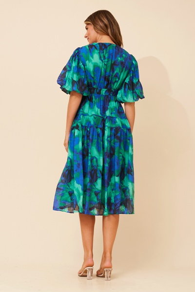 ANUSHKA ABSTRACT PRINT DRESS