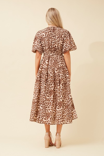 ANUSHKA ANIMAL PRINT DRESS