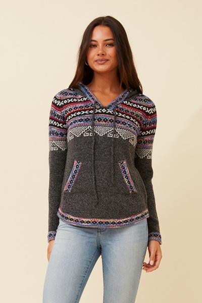 ARGEN JACQUARD KNIT PULLOVER