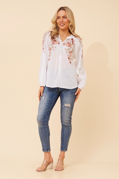 ARGIA FLORAL BLOUSE