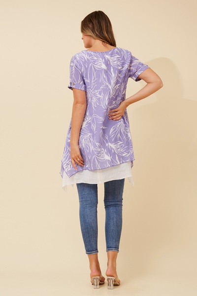 ARIANA DOUBLE LAYER TUNIC TOP