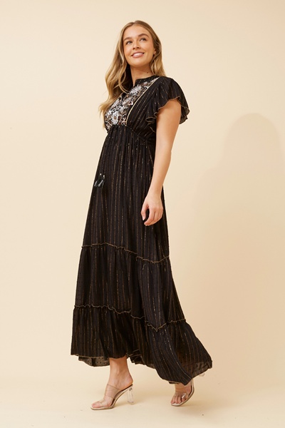 ARUNA BOHO MAXI DRESS