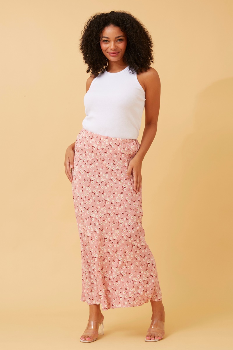 Buy floral 2025 midi skirt online